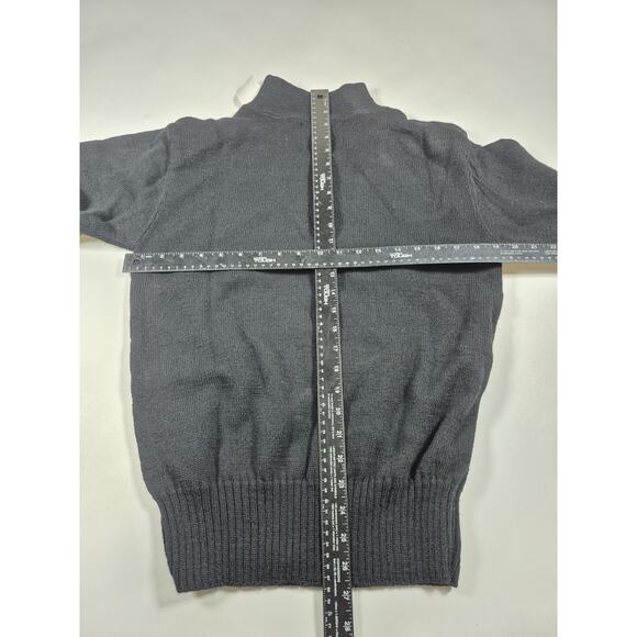 Vintage 1980s US Navy Mock Neck Sweater, 100% Wool, Men’s Medium Mitts Nitts - Picture 5 of 5